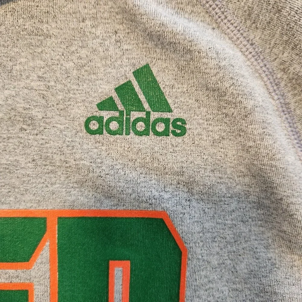 Adidas‎ Climalite Speed Rich T-Shirt Gray Florida State Champions Mens Large EUC